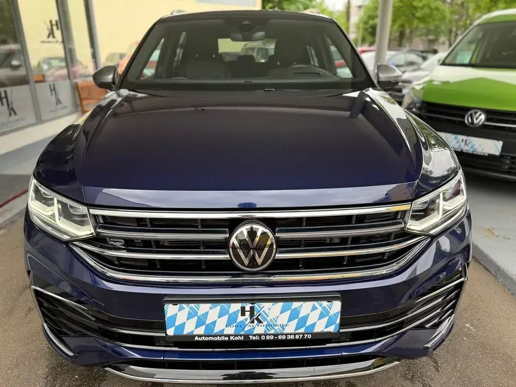 Gebraucht VW Tiguan Allspace R-line 200 PS (147 kW) 2022 Blau SUV
