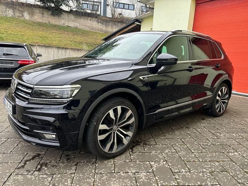 Gebraucht VW Tiguan R-line 220 PS (161 kW) 2017 Schwarz SUV