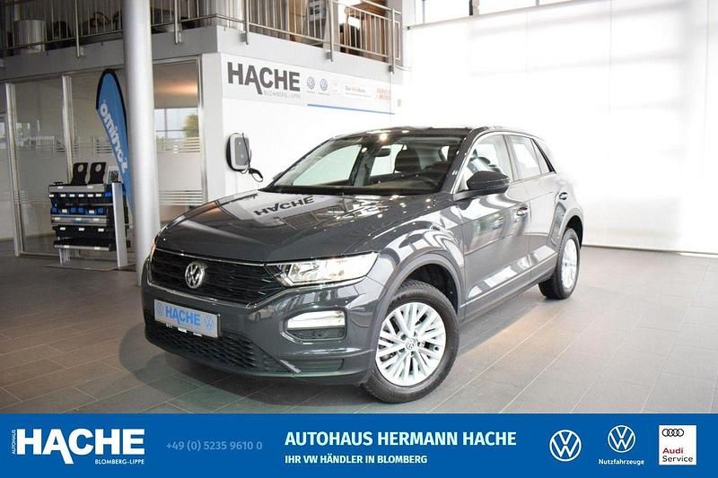 Grau Gebraucht 2019 VW T-Roc SUV | 15.649 € (Guter Preis) - Bild 1/4