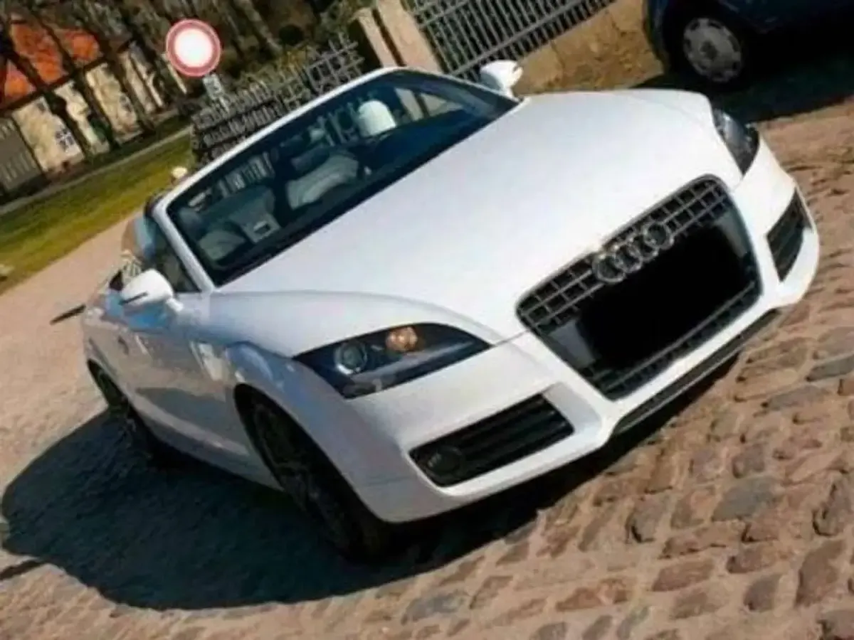 Gebraucht Audi TT Roadster 200 PS (147 kW) 2008 Weiß Cabrio