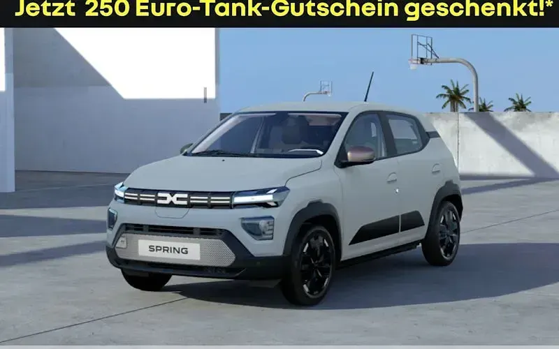 Nowe Dacia Spring Extreme 75 kW (102 KM) 2026 Zielony Hatchback