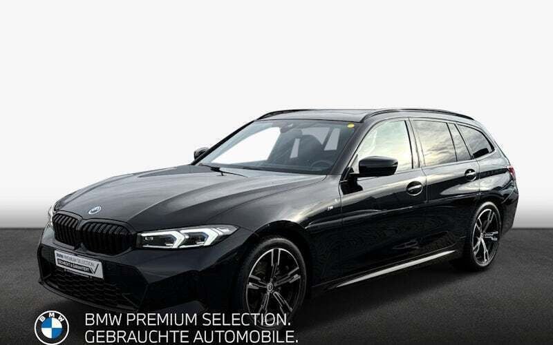 Schwarz Gebraucht 2022 BMW 320 M Sport Kombi | 35.890 € (Fairer Preis) - Bild 1/4
