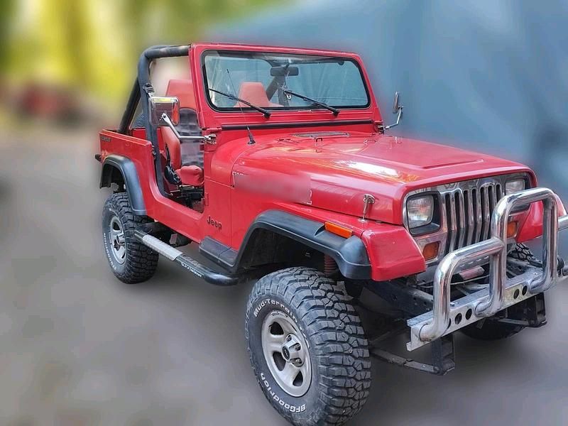 Rot Gebraucht 1990 Jeep Wrangler SUV | 9.500 € - Bild 1/4