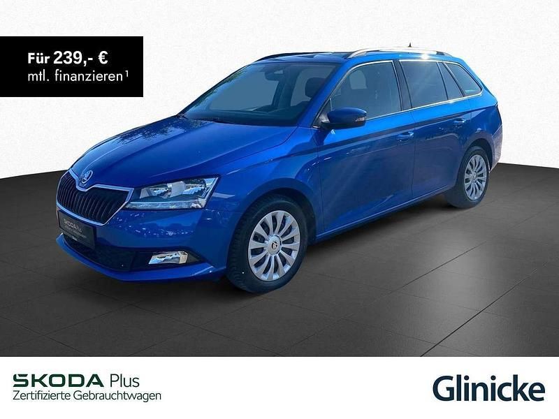 Blau Gebraucht 2022 Skoda Fabia Ambition Kombi | 17.433 € (Fairer Preis) - Bild 1/1