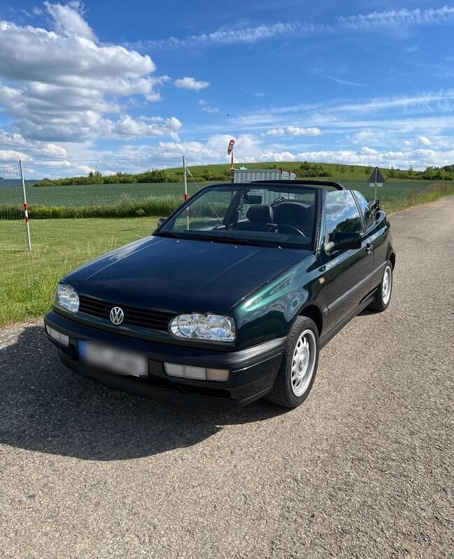 Grün Gebraucht 1996 VW Golf Cabriolet Cabrio | 4.500 € (Etwas zu teuer) - Bild 1/4