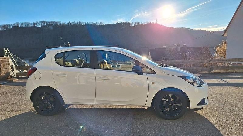 Gebraucht Opel Corsa Edition 90 PS (66 kW) 2016 Weiß Kleinwagen