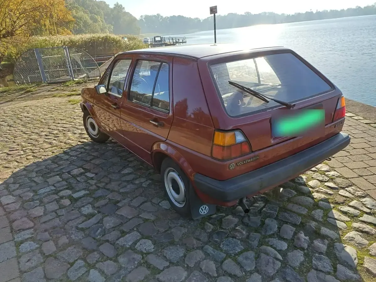 Gebraucht VW Golf II 1987 Rot Kleinwagen