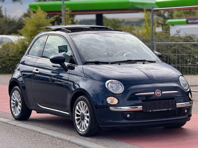 Gebraucht Fiat 500 Lounge 86 PS (63 kW) 2013 Blau Limousine