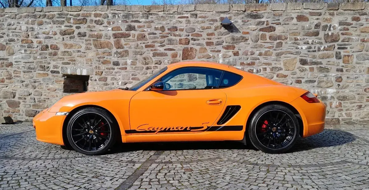 Gebraucht Porsche Cayman S Sport 303 PS (222 kW) 2008 Orange Coupé