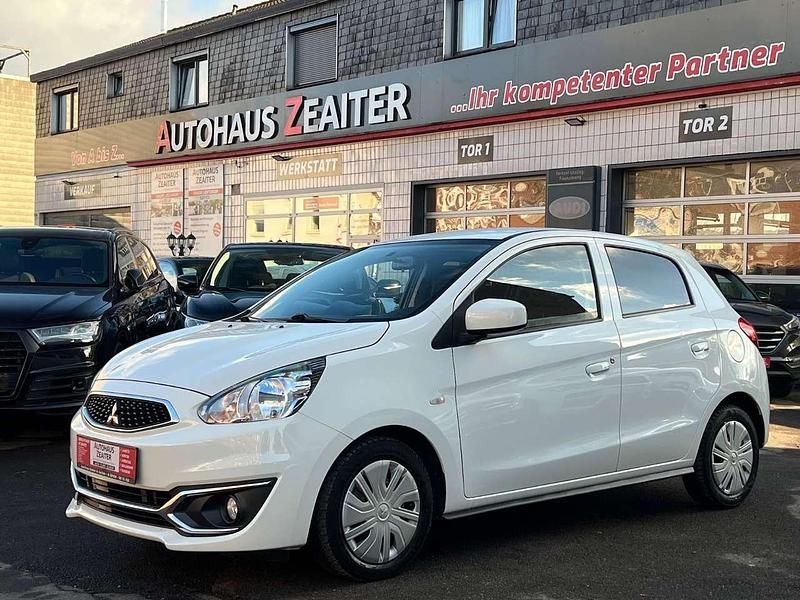 Weiß Gebraucht 2017 Mitsubishi Space Star Basis Kleinwagen | 5.690 € (Fairer Preis) - Bild 1/3