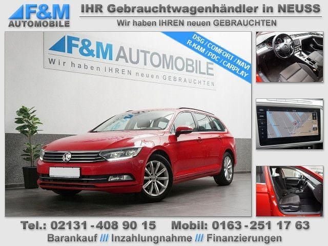Gebraucht VW Passat Comfortline 120 PS (88 kW) 2018 Rot Kombi