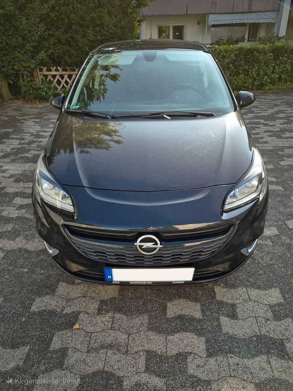 Schwarz Gebraucht 2017 Opel Corsa Color Edition Kleinwagen | 6.499 € (Superpreis) - Bild 1/4