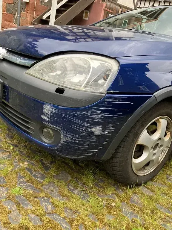 Gebraucht Opel Corsa 80 PS (58 kW) 2003 Blau Kleinwagen
