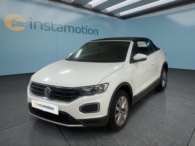 Gebraucht VW T-Roc Cabriolet 150 PS (110 kW) 2022 Weiß Cabrio