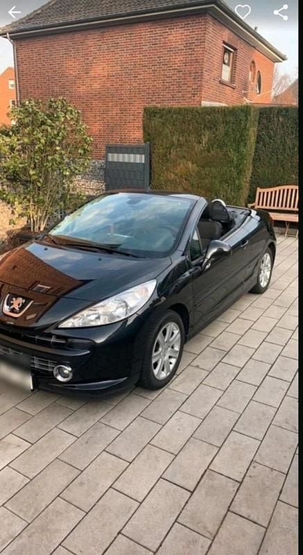 Schwarz Gebraucht 2009 Peugeot 207 CC Cabrio | 3.999 € - Bild 1/4