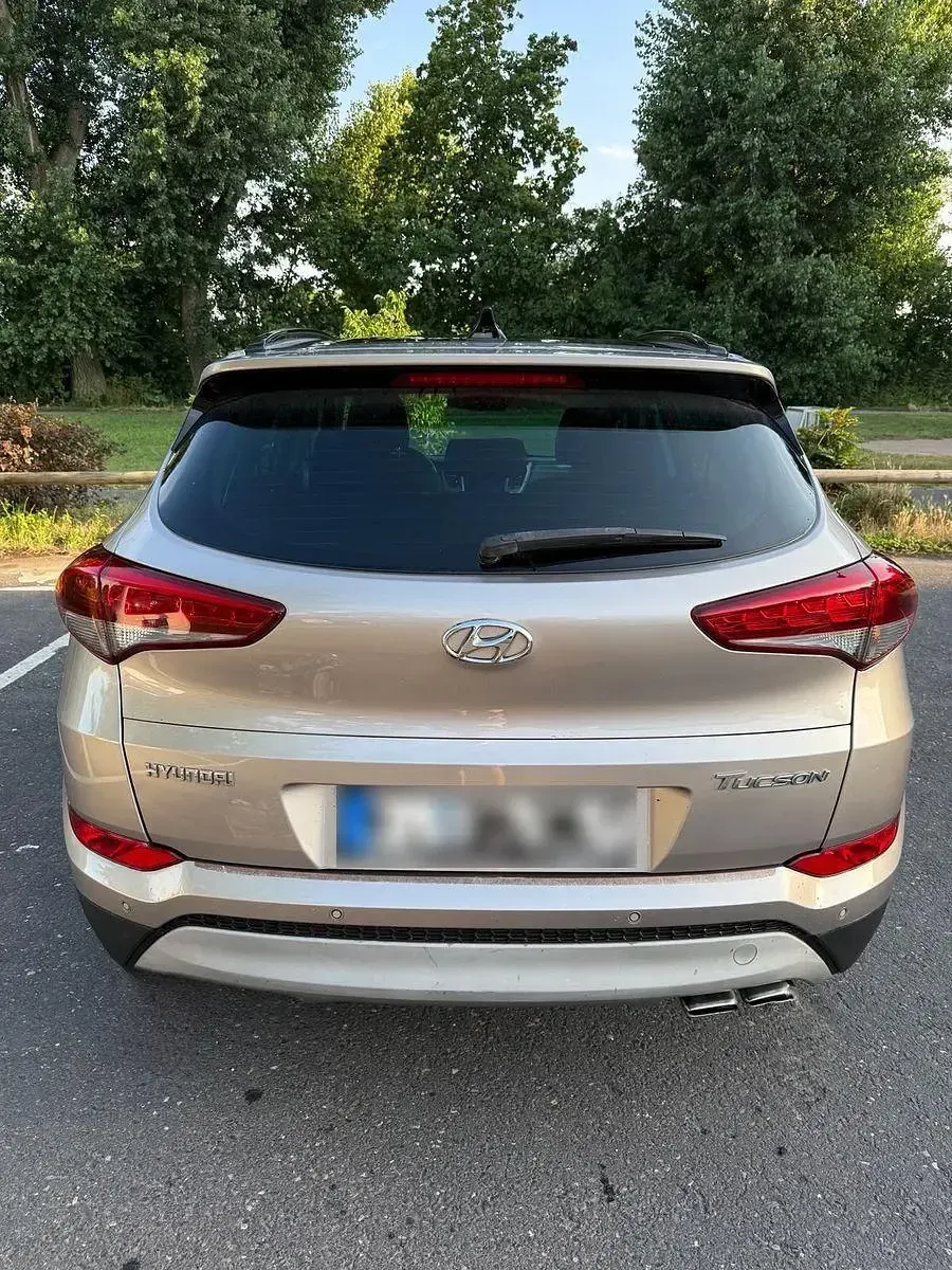 Gebraucht Hyundai Tucson Premium 179 PS (131 kW) 2017 Beige SUV