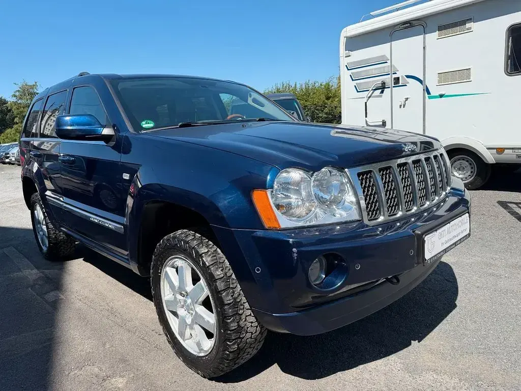 Gebraucht Jeep Grand Cherokee Overland 218 PS (160 kW) 2008 Blau SUV