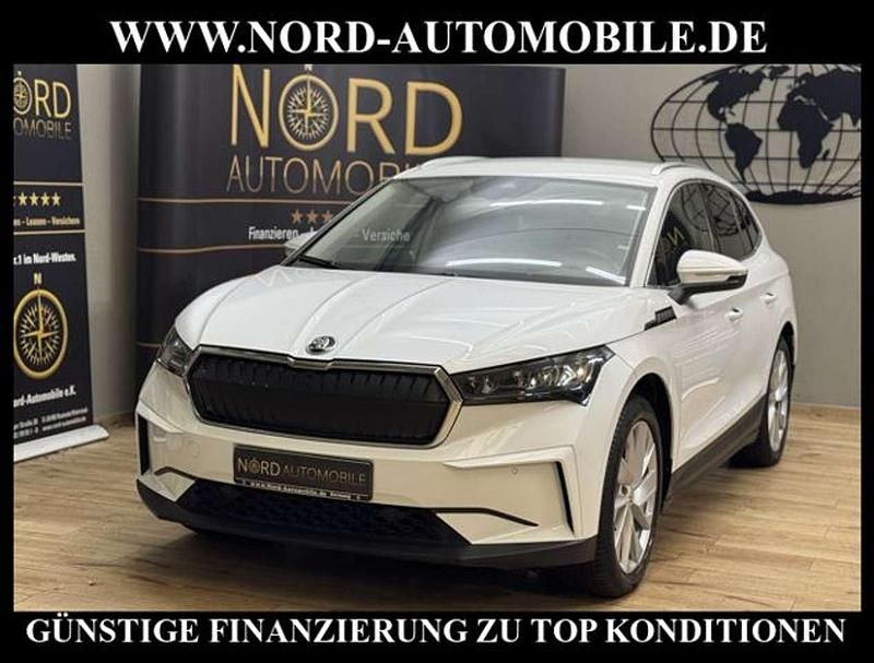 Weiß Gebraucht 2021 Skoda Enyaq iV SUV | 20.990 € (Guter Preis) - Bild 1/3