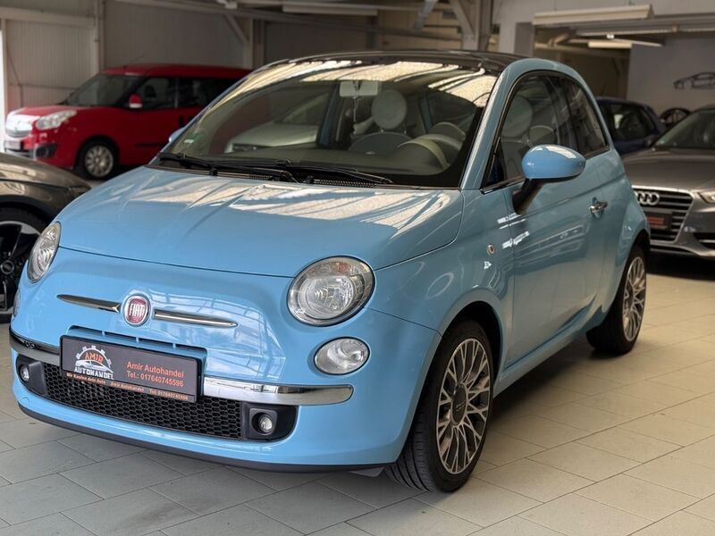 Blau Gebraucht 2010 Fiat 500 Lounge Kleinwagen | 6.900 € (Etwas zu teuer) - Bild 1/4
