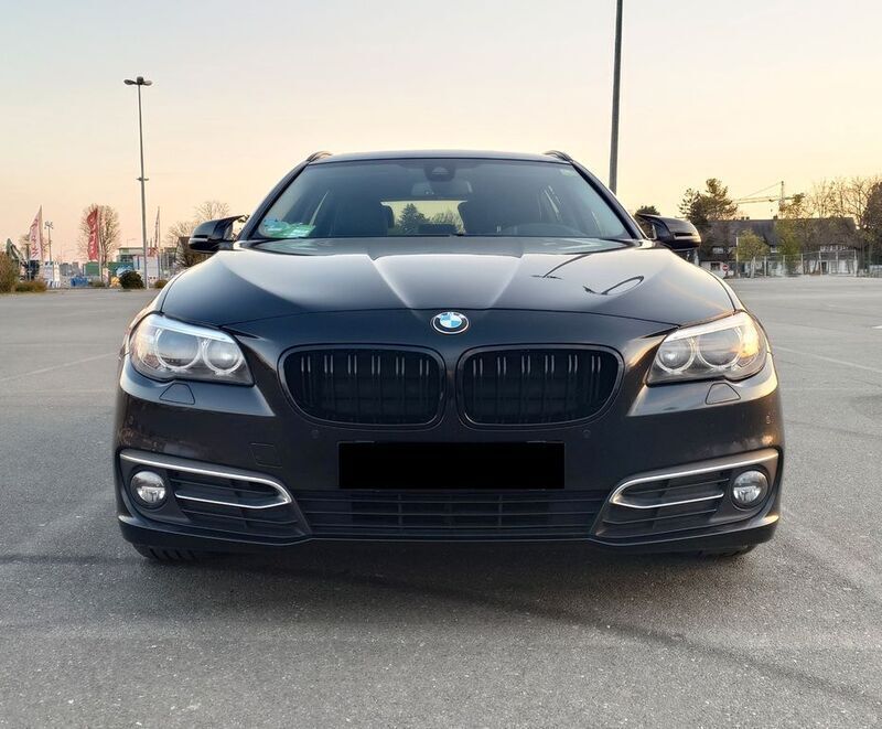 Schwarz Gebraucht 2015 BMW 530 Luxury Line Kombi | 14.200 € - Bild 1/4