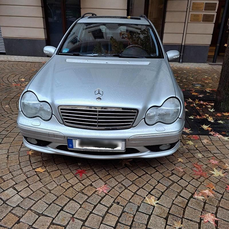 Gebraucht Mercedes C200 2001 Silber Kombi