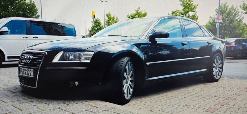 Schwarz Gebraucht 2006 Audi A8 Ambiente Limousine | 4.900 € (Fairer Preis) - Bild 1/4