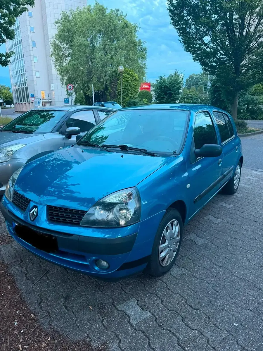 Gebraucht Renault Clio 75 PS (55 kW) 2003 Blau Kleinwagen