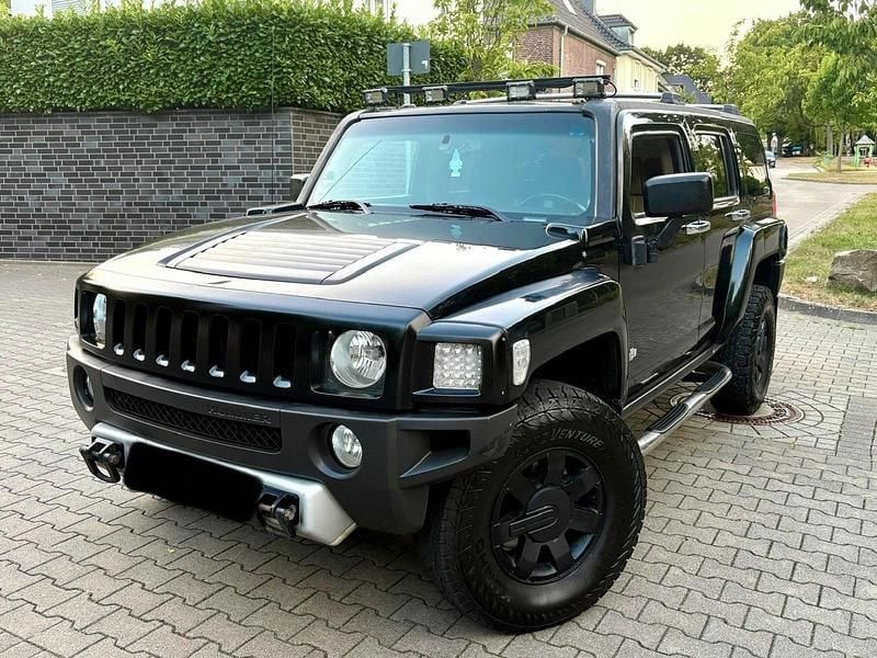Schwarz Gebraucht 2008 Hummer H3 SUV | 9.950 € (Superpreis) - Bild 1/4