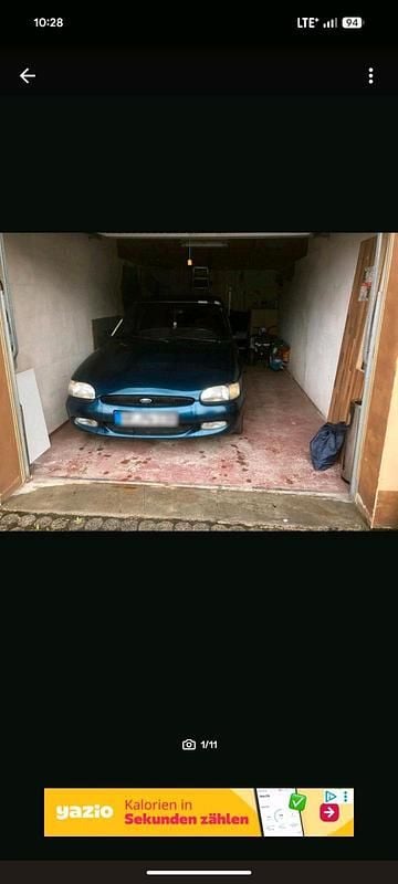 Blau Gebraucht 1996 Ford Escort Cabriolet Cabrio | 600 € - Bild 1/4