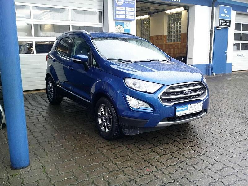 Saphirblaumetallic Gebraucht 2018 Ford Ecosport Titanium SUV | 11.750 € (Fairer Preis) - Bild 1/4