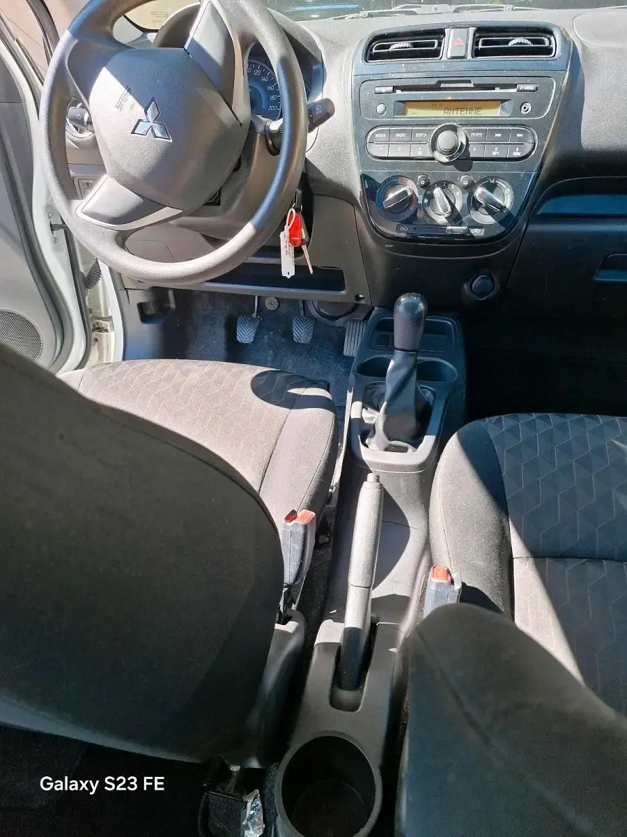 Gebraucht Mitsubishi Space Star 80 PS (58 kW) 2020 Weiß Kleinwagen