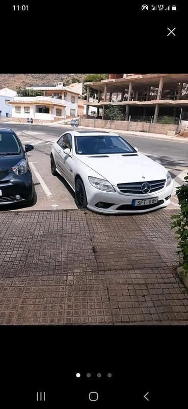 Gebraucht Mercedes CL500 AMG 388 PS (285 kW) 2009 Weiß Coupé