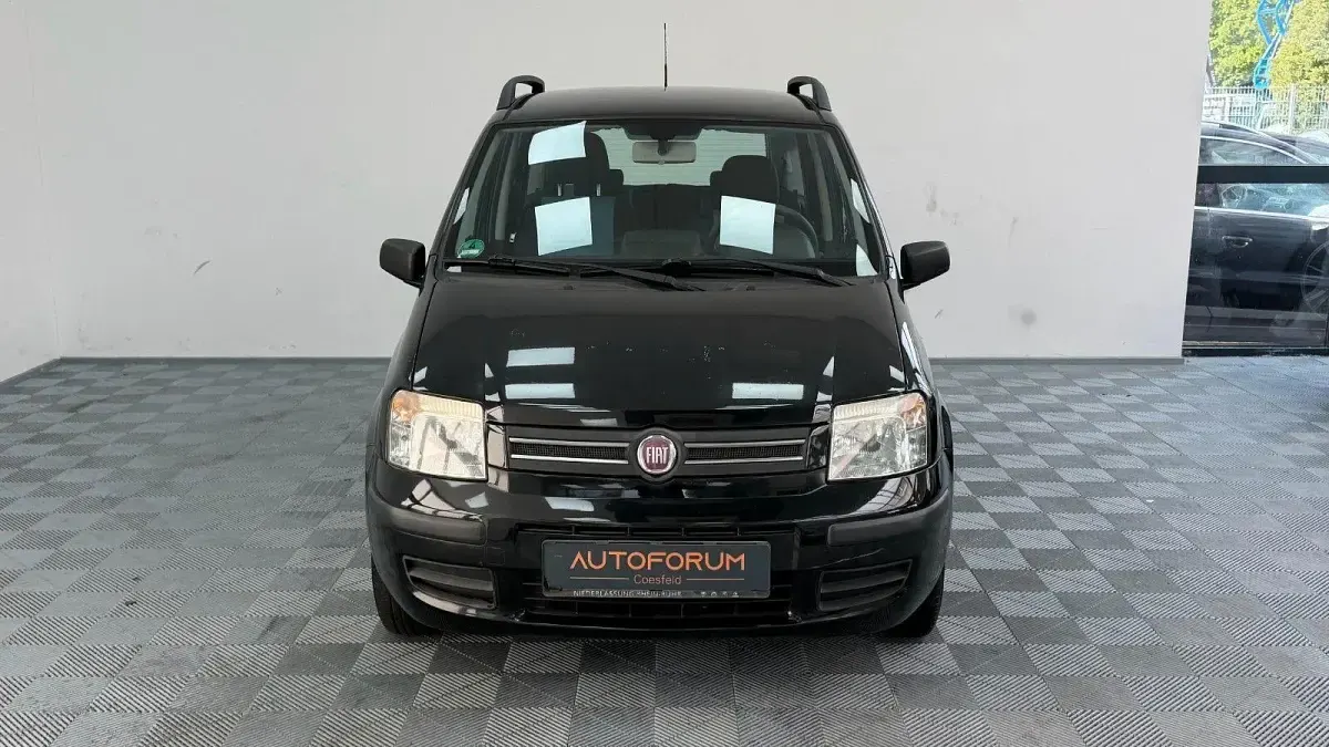 Gebraucht Fiat Panda Dynamic 60 PS (44 kW) 2009 Schwarz Kleinwagen