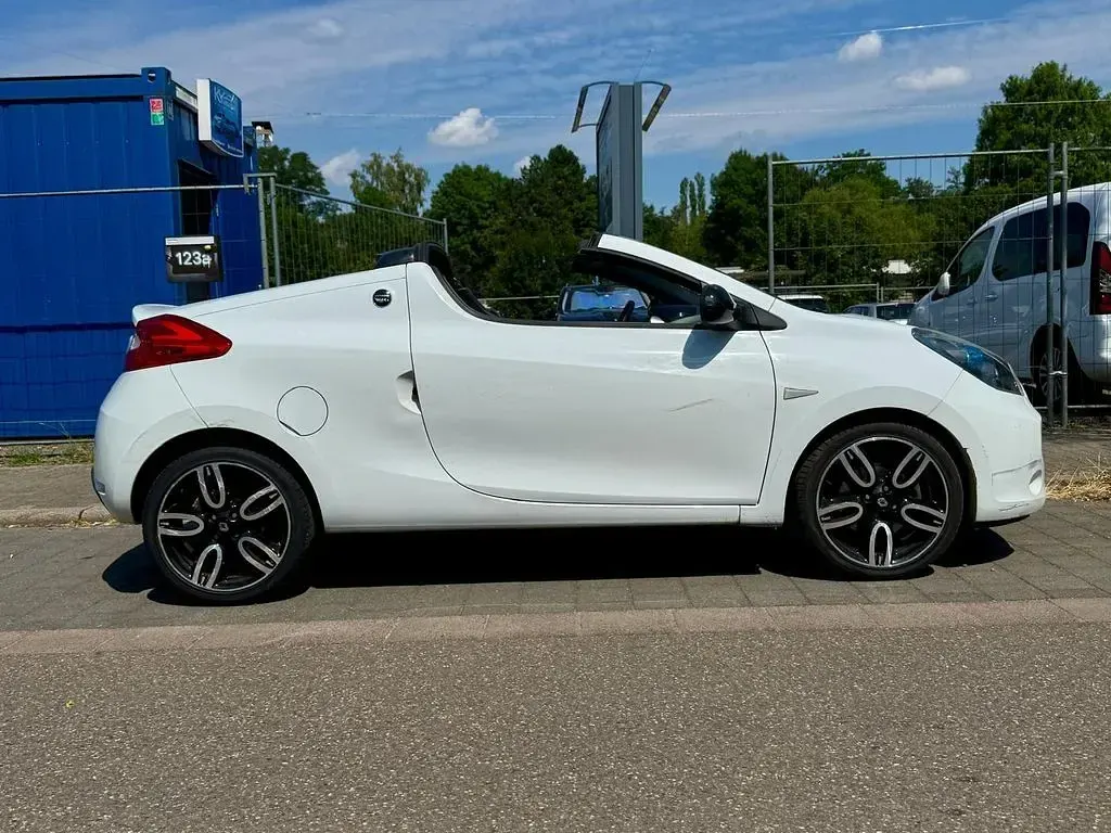 Gebraucht Renault Wind Dynamique 101 PS (74 kW) 2011 Weiß Cabrio