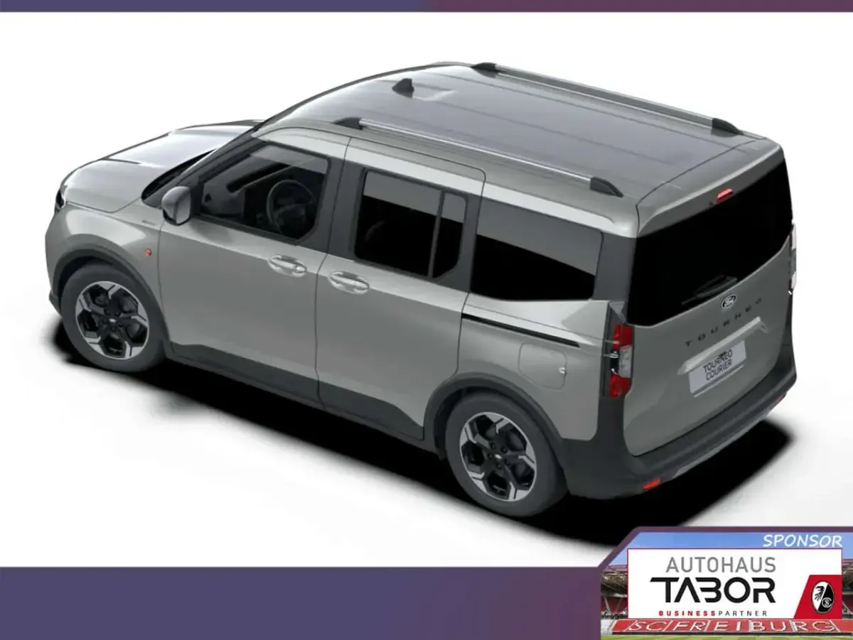 Neu Ford Tourneo Courier Active 125 PS (91 kW) 2026 Solar silver metallic Van / Kleinbus