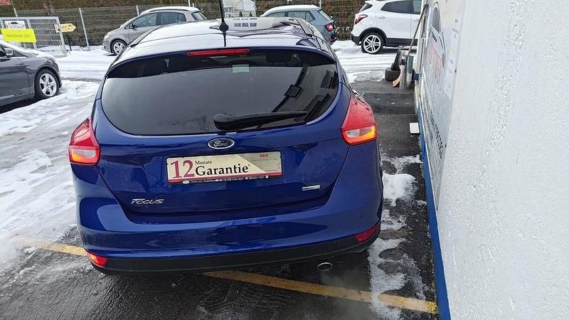 Gebraucht Ford Focus Titanium 150 PS (110 kW) 2018 Indicblau metallic Limousine