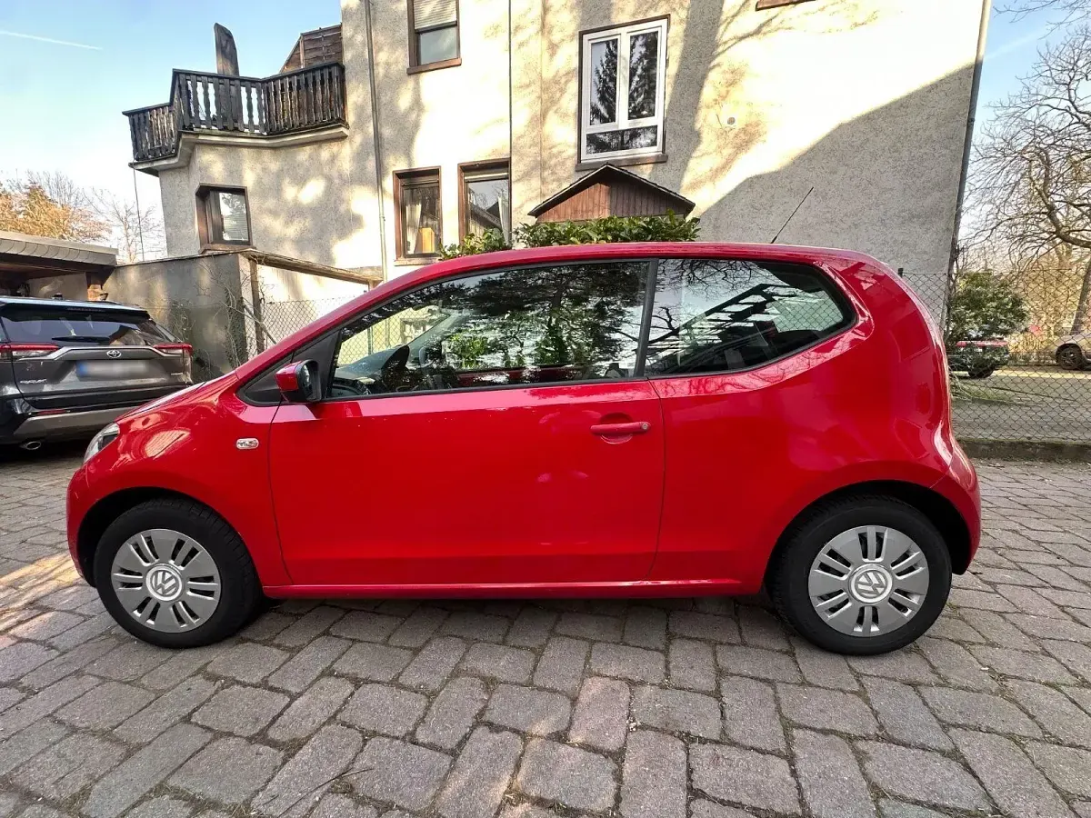 Gebraucht VW up! move up! 60 PS (44 kW) 2013 Rot Kleinwagen
