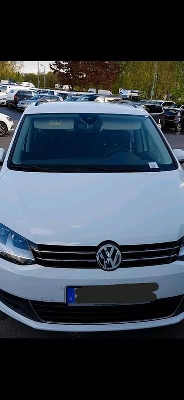 Gebraucht VW Sharan 150 PS (110 kW) 2019 Weiß Van / Kleinbus
