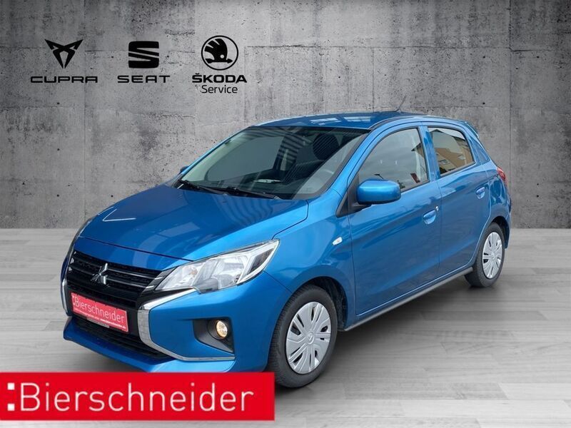 Blau Gebraucht 2022 Mitsubishi Space Star Spirit Limousine | 10.450 € (Fairer Preis) - Bild 1/4