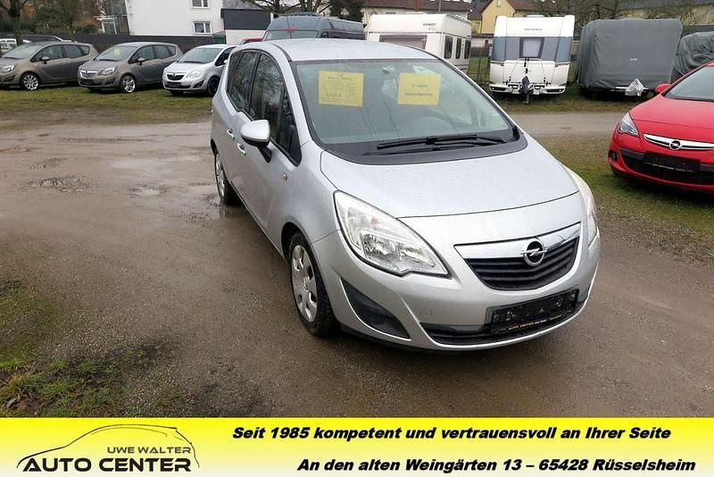 Gebraucht Opel Meriva Edition 120 PS (88 kW) 2012 Silber Van / Kleinbus