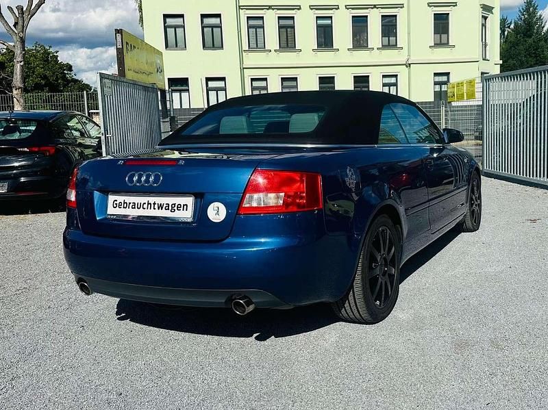 Gebraucht Audi A4 Cabriolet 170 PS (125 kW) 2003 Blau Cabrio