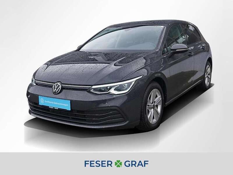 Grau Gebraucht 2023 VW Golf VIII Life Limousine | 21.840 € (Fairer Preis) - Bild 1/4