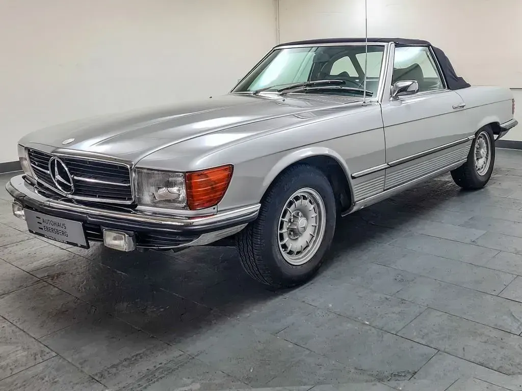 Gebraucht Mercedes SL450 224 PS (164 kW) 1973 Silber Cabrio