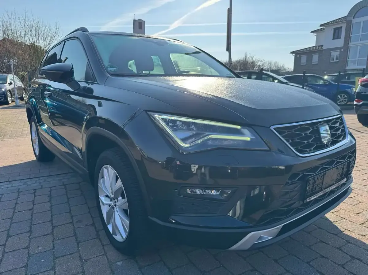 Gebraucht Seat Ateca Style 116 PS (85 kW) 2019 "magic" schwarz SUV