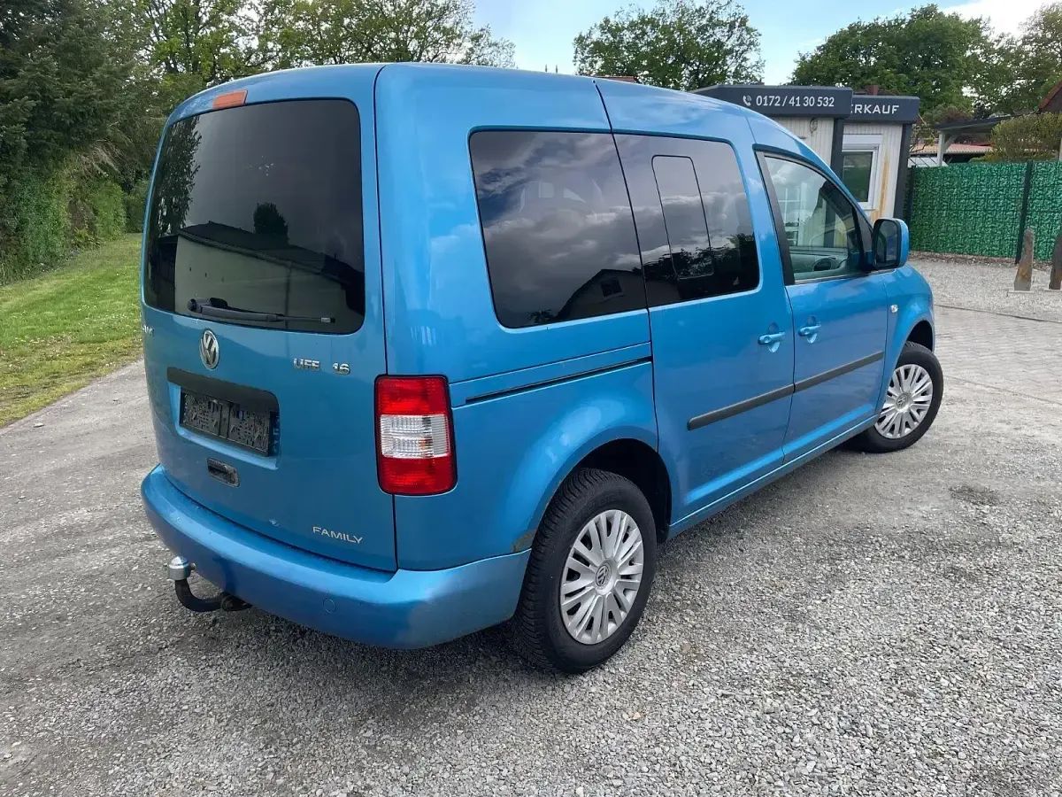 Gebraucht VW Caddy Life 102 PS (75 kW) 2007 Blau Van / Kleinbus