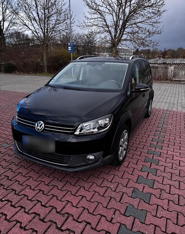 Gebraucht VW Touran Cross 150 PS (110 kW) 2011 Schwarz Van / Kleinbus