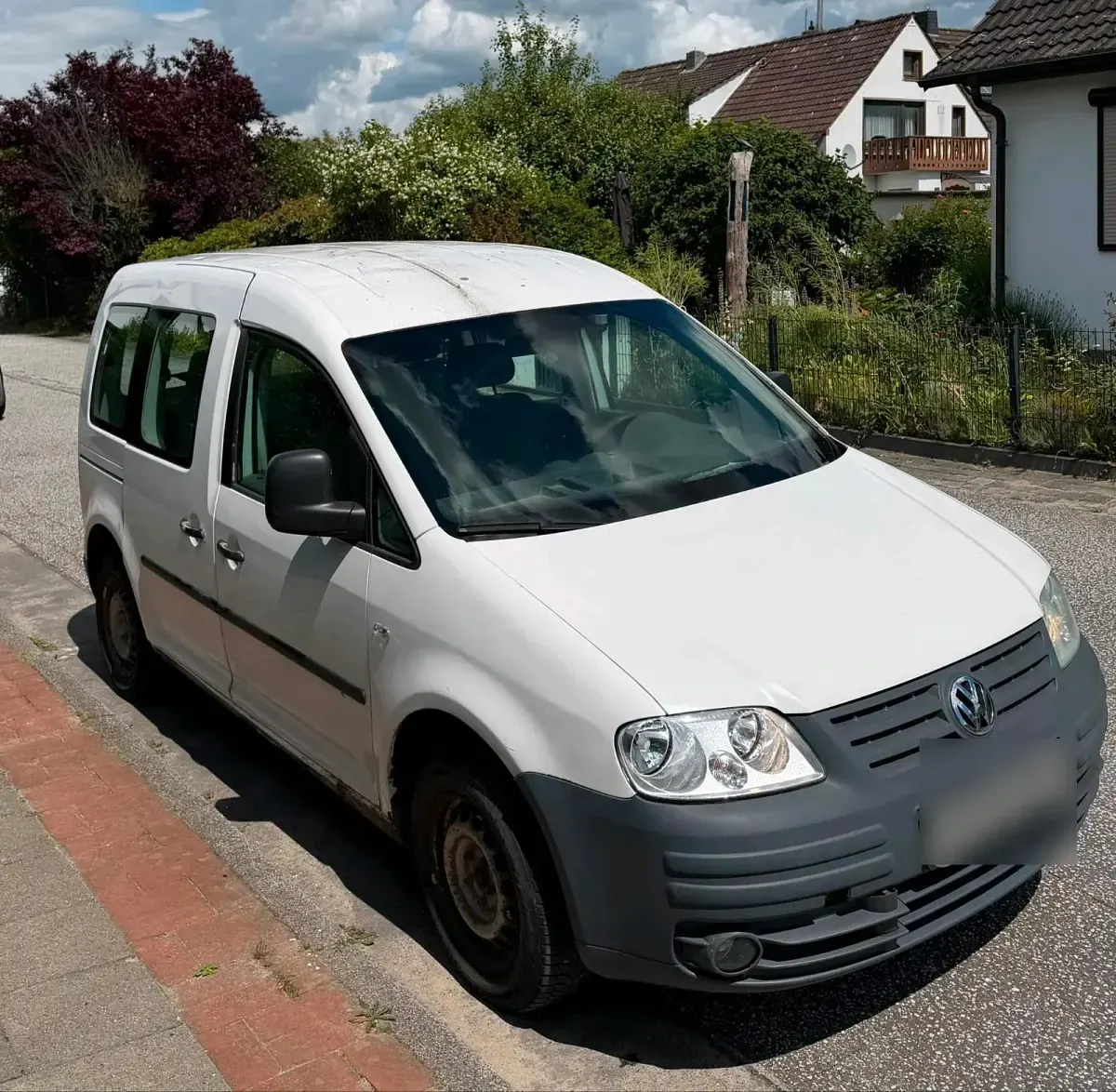 Gebraucht VW Caddy 80 PS (58 kW) 2006 Weiß Van / Kleinbus
