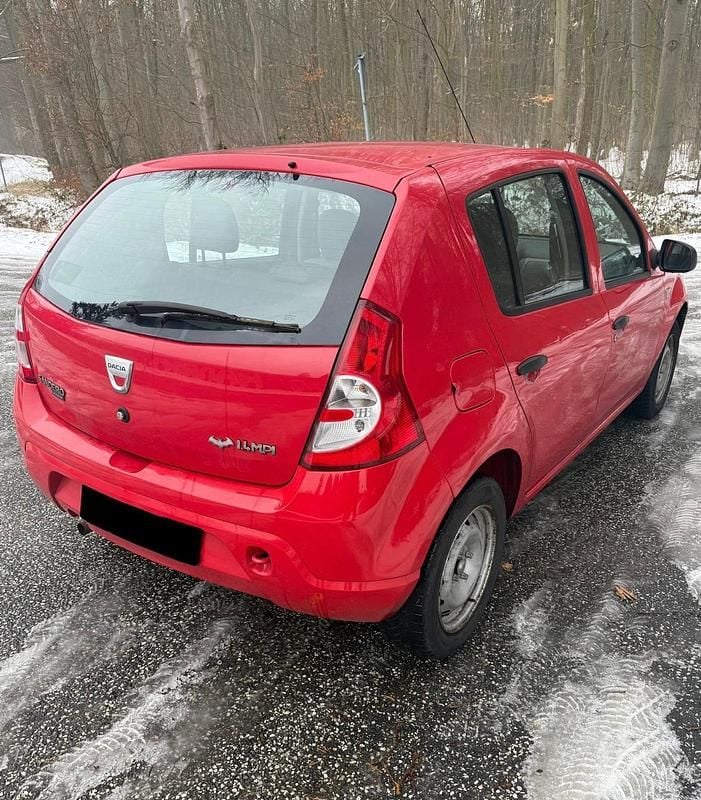Gebraucht Dacia Sandero 75 PS (55 kW) 2009 Rot Kleinwagen