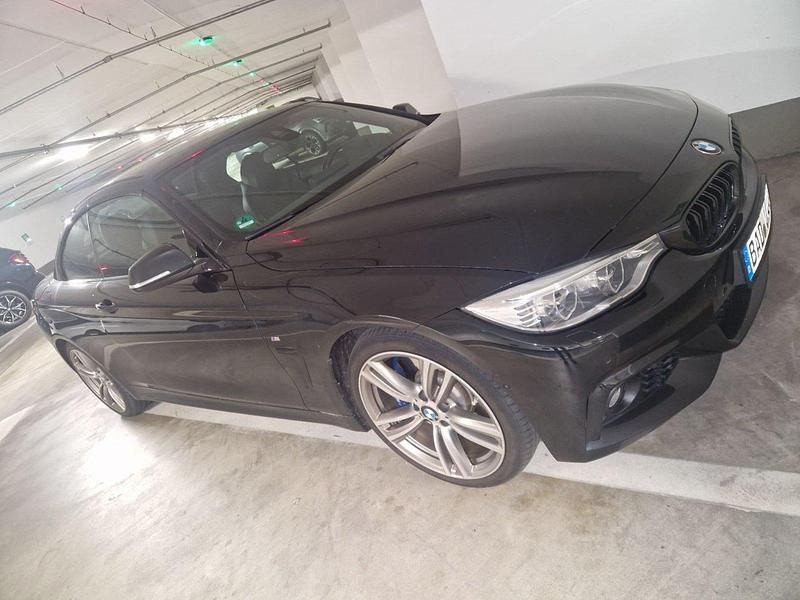 Schwarz Gebraucht 2014 BMW 435 M Sport Cabrio | 37.950 € (Teuer) - Bild 1/4