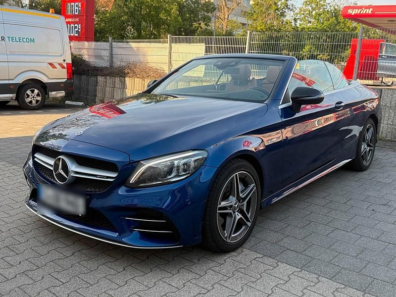 Blau Gebraucht 2019 Mercedes C43 AMG AMG Cabrio | 38.740 € (Fairer Preis) - Bild 1/4